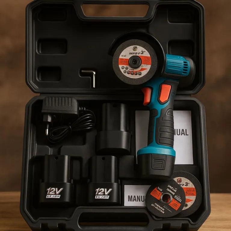 Mini Pulidora doble Batería 2 Discos