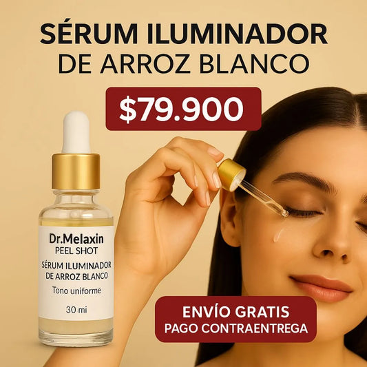 Sérum Iluminador De Arroz Blanco - Piel Radiante