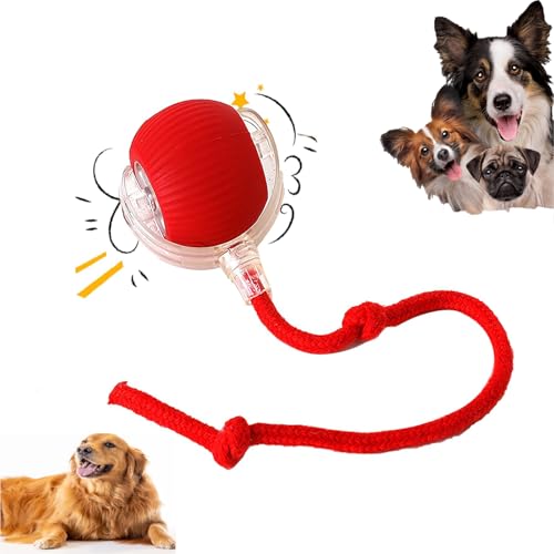 Bola Interactiva para Perros, Bola Inteligente para Perros, Bola Rodante eléctrica para Perros, Juguete Tecnológico para Perros 